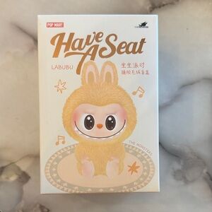 Pop Mart Labubu 'Have A Seat' Figure - Baba 

Unopened